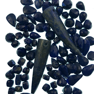 Lapis Lazuli Gemstone. Skanda Custom Jewelry, Victoria, BC, Canada