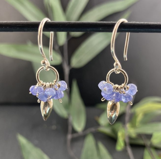 Tanzanite and Sterling Silver