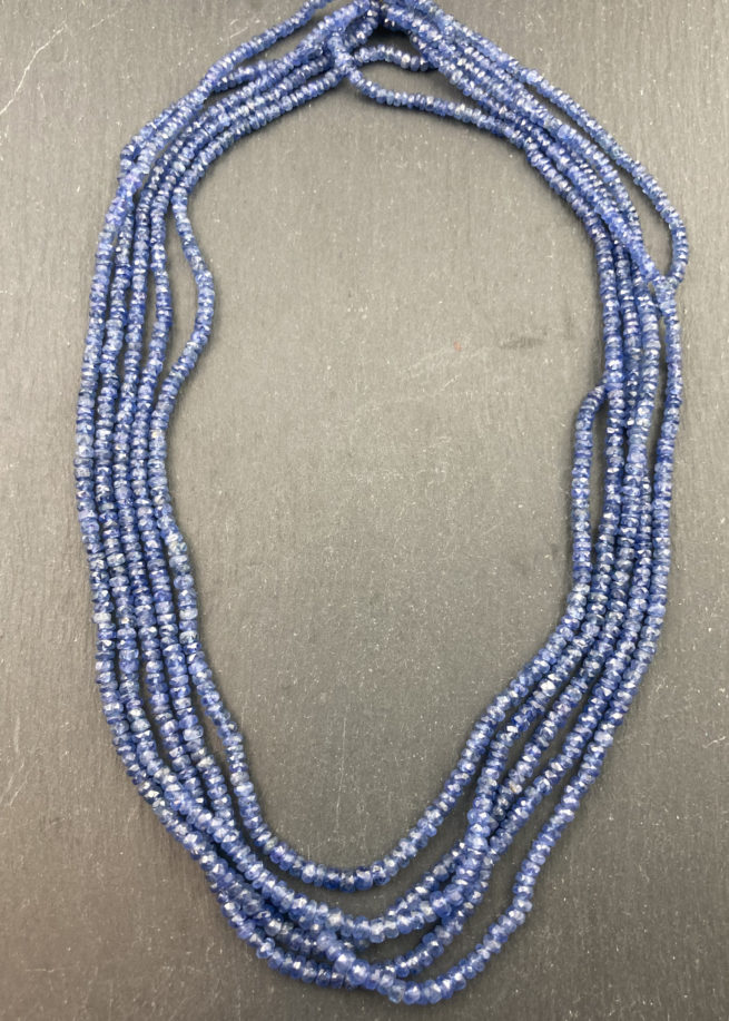 Burmese Blue Sapphire Rondels