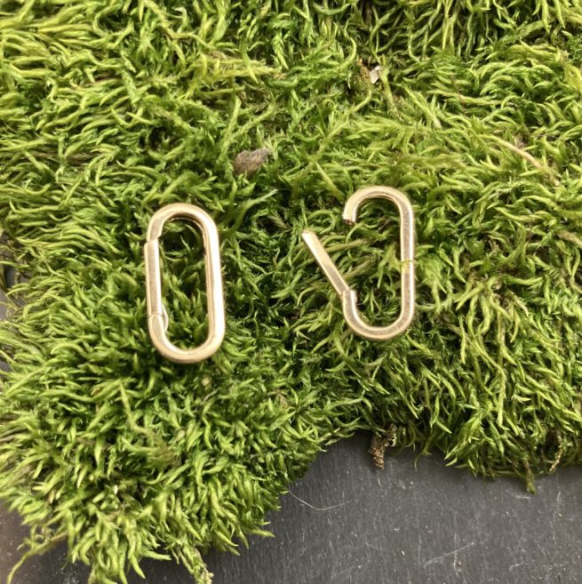 14KT Gold Paperclip Clasp