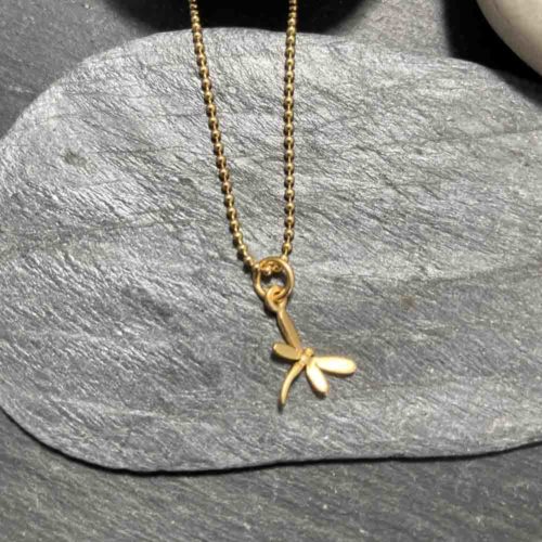 Petite Dragonfly Necklace