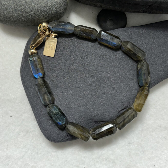 Labradorite Nugget Bracelet