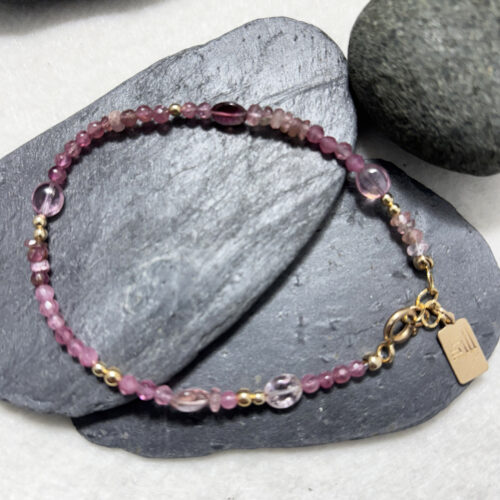 Pink Sapphire Drop Earrings